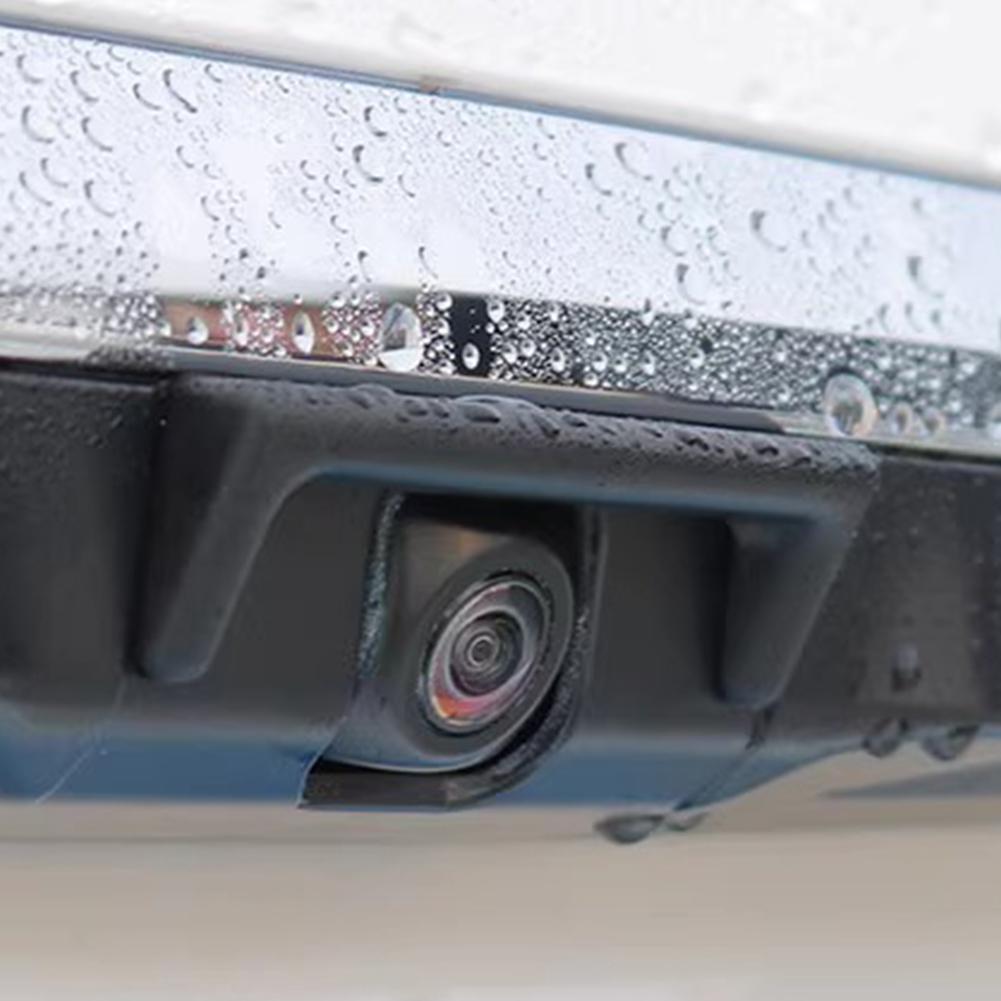 Car Rear Camera Rain Shield with Strong Adhesive Automobile Anti Rain Cover ABS Car Rear View Backup Camera Splash Guard