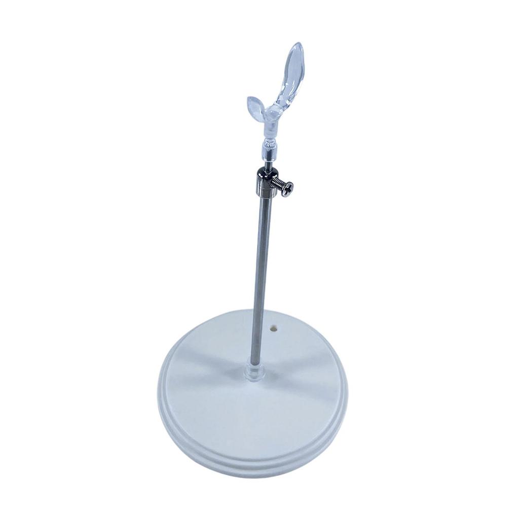 Practical Doll Display Stand Adjustable Plastic Metal Sturdy Holder for 1/12 1/6 Action Figures Storage