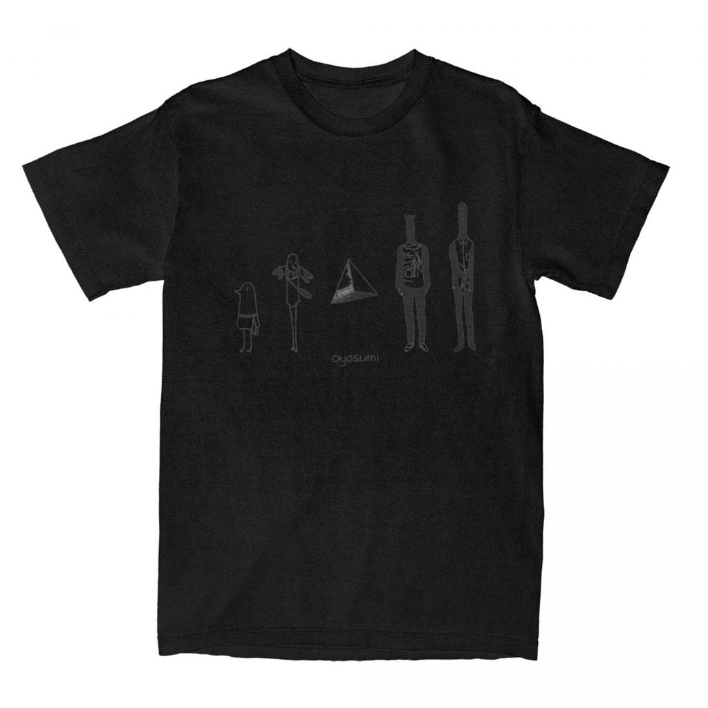 Men Women's Oyasumi Punpun Shirts Apparel Crazy Cotton T Shirts Top Tee Clothes Unique