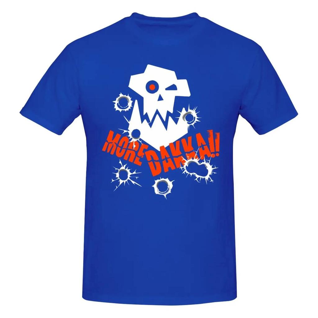 Więcej Dakka Miniatura Orka Wargaming Stołowy Waagh T-Shirt Lato Męski T-Shirt Moda Okrągły Dekolt Krótki Rękaw Odzież Markowa