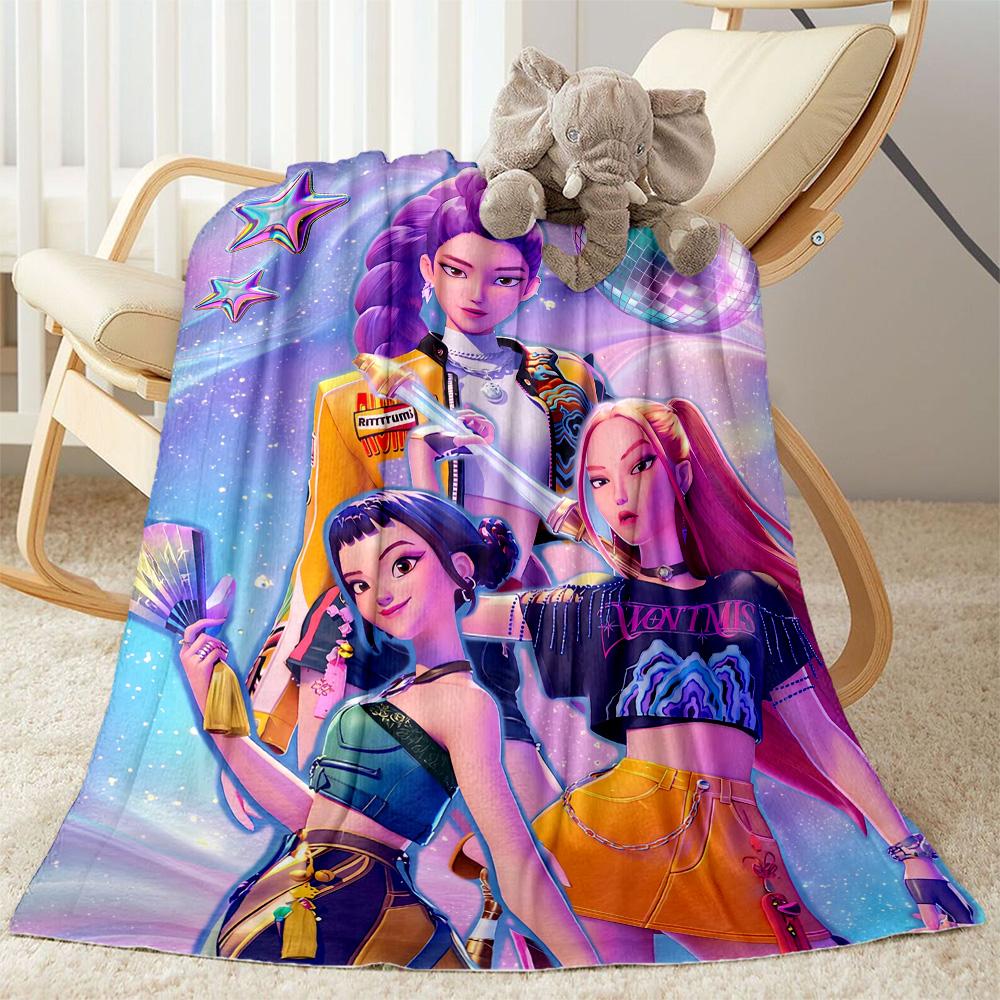 Futuristic Fashion Party Blanket Warmthful Decor Suitable for Couch Sofa Picnics Four Seasons Multipurpose Warmthful Decor