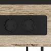Nightstand Sonoma Oak 40 X 27 X 76 Cm Particleboard