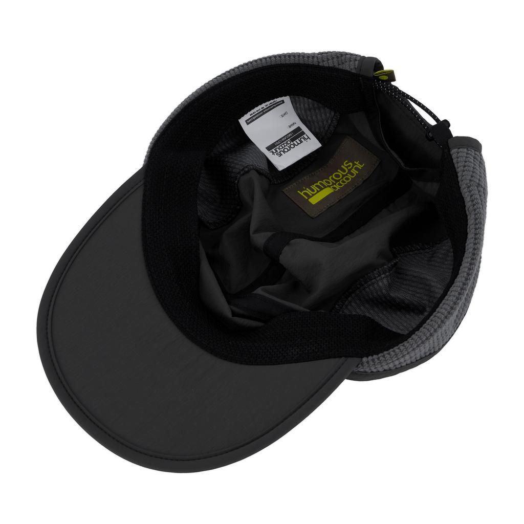 HUMOROUS ACCOUNT Patrol Ear Muff Cap / Charcoal