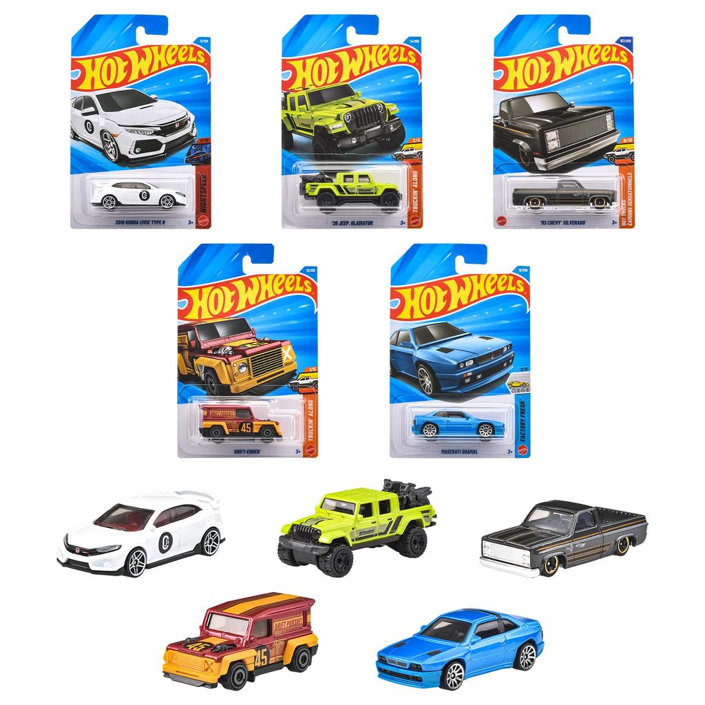 Hot Wheels Basic Cars A Assortment Vehicle Toy Mini Box Ages Cars, 36-Car Set, 3+, Multi-Purpose, C4982-98RA