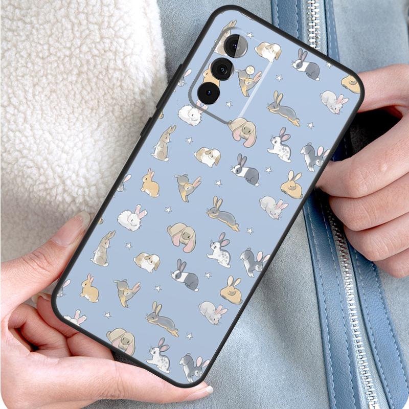 

Cute Bunny Rabbit Phone Case For Samsung Galaxy A54 A34 A14 A15 A25 A35 A55 A53 A33 A13 A52 A32 A12 A51 A71 Samsung A70