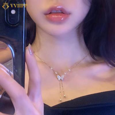 שרשרת שרשרת פרפר קוריאני לנשים choker שרשראות אביזרי תכשיטים מתנות