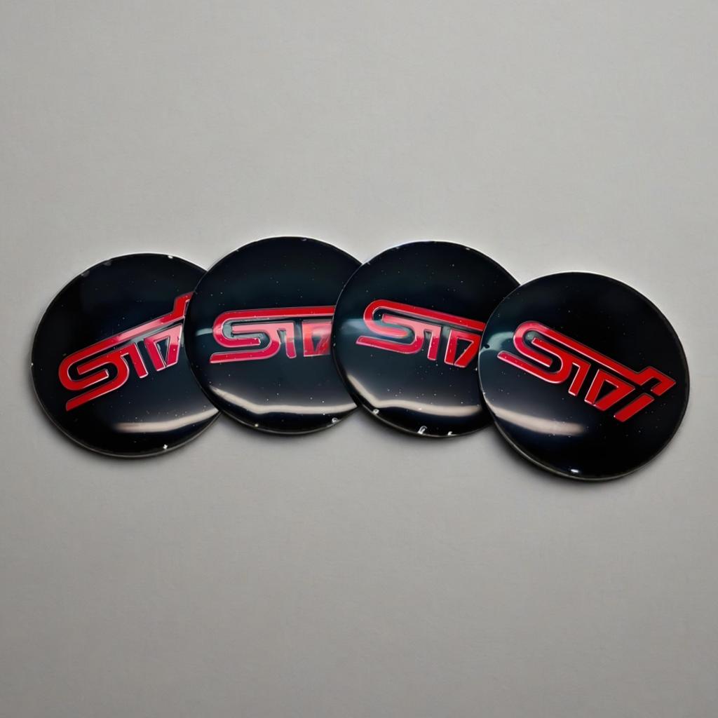Tapa Central de Rueda de Coche 56mm/65mm Emblema Pegatina Accesorio Para Subaru STI Forester Impreza Legacy Outback XV BRZ WRX Tribeca WW222