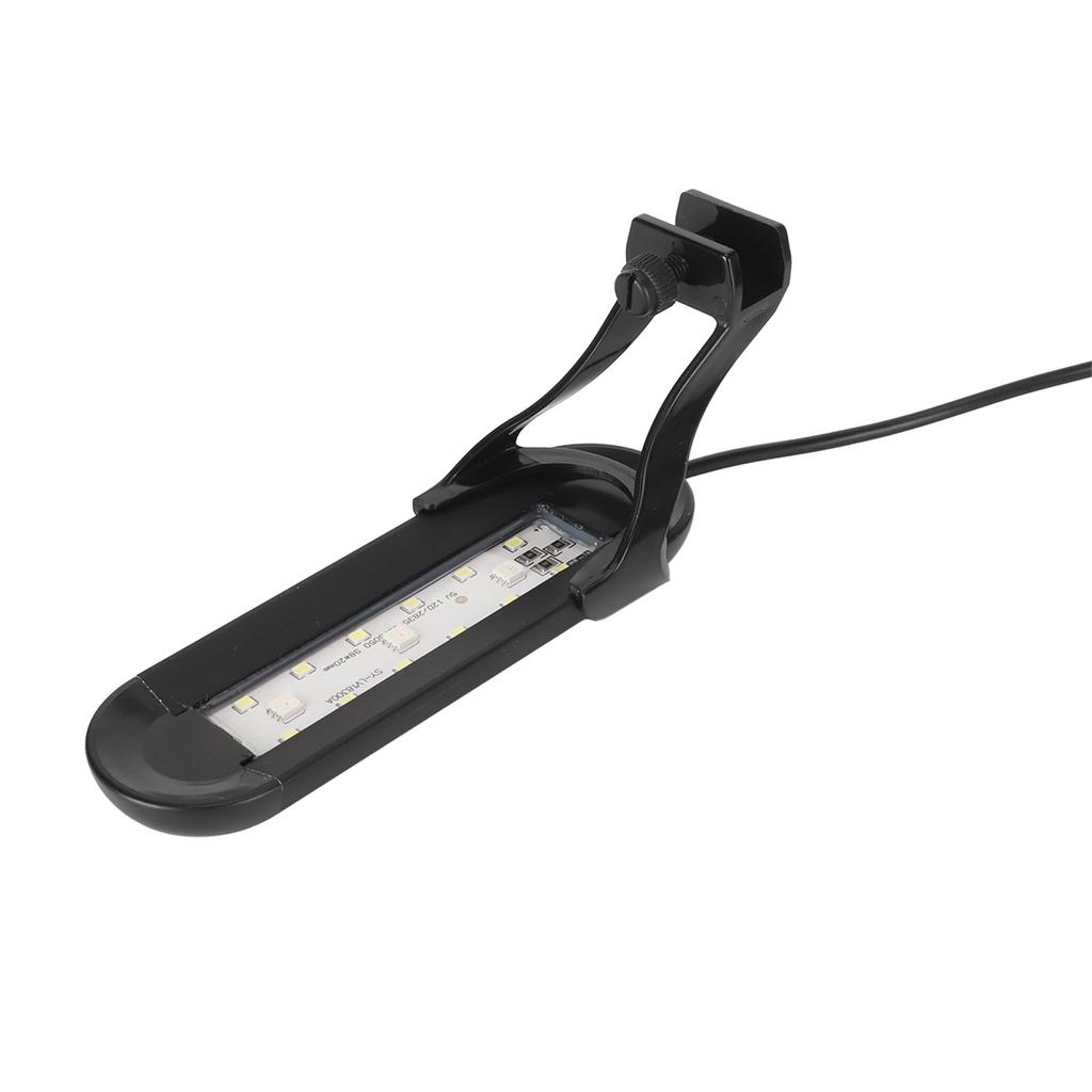 Aquarium LED Light Full Spectrum High Brightness Fish Tank Clip On Light for Saltwater Freshwater