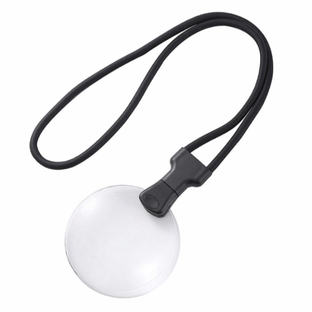 Durable Neck Magnifier Hands Free Reading Magnifier Large Page Magnifying Glass  Craft