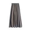 Glutinous Rice Bud Culottes Women's Autumn New Small High Waist Loose Lazy Wide Leg Pants Versatile Casual Pants
