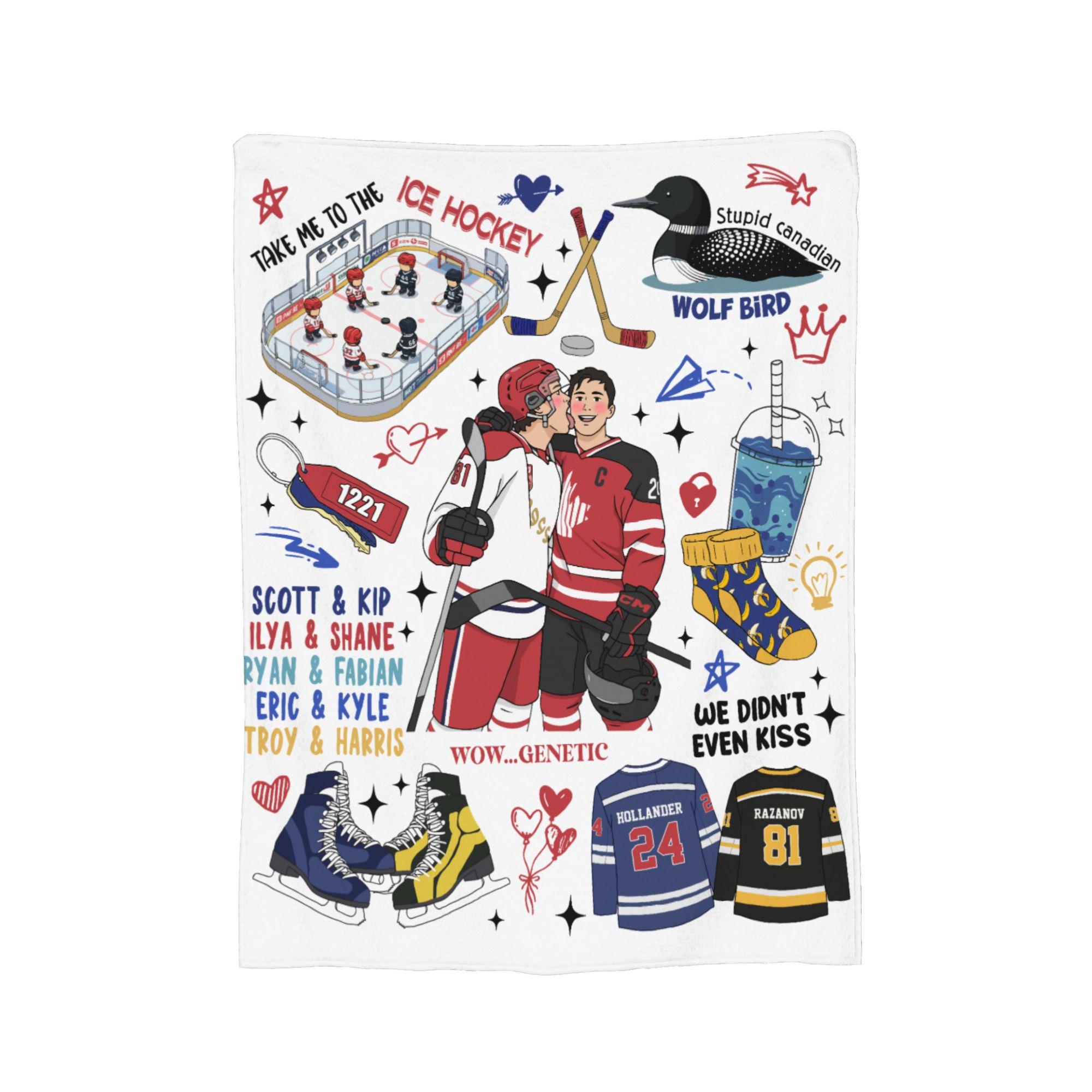 

Heated Rivalry Blankets Flannel All Season Breathable Super Soft Throw Blanket for Bedding Outdoor Plush Thin Quilt 130x150cm
