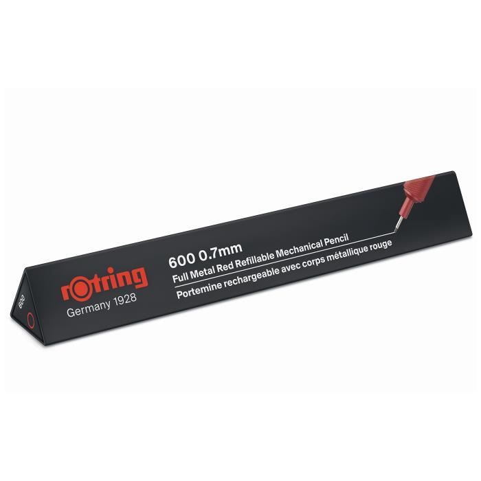 ROtring 600 Porte mine rouge, 0.7 mm
