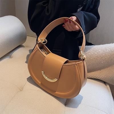 Popular Fashion Sense Niche Design Saddle Bag Women's New Trendy Fashion Temperament Shoulder Messenger Bag