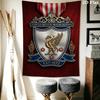 Liverpool Football Club Crest Tapestry Wallmounted Fashion Print Background Wall Hanging Cloth Background Cloth Atmospheric Background Cloth