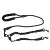Dual Dog Leash Anti Tangling 360 degrees    Joint Shock Absorbing Night Reflective Double Ended   Pet Leash