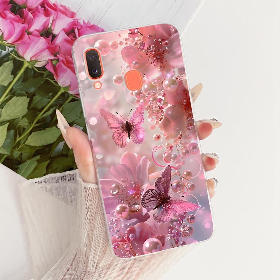 For Samsung Galaxy A20 A20e A20s Case Cute Lion Fashion Painted Cover Soft Silicone Case For Samsung A20 A 20 s Galaxy A20e Bags
