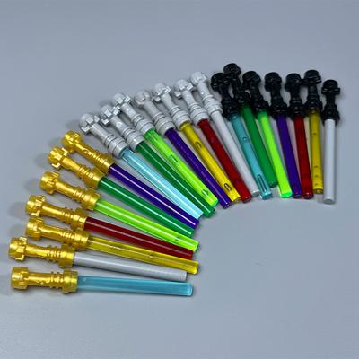 MOC Space Wars Light Saber  Weapon Sword Lightsabered Parts Accessories Building Blocks Toys for Children Kids Gifts 