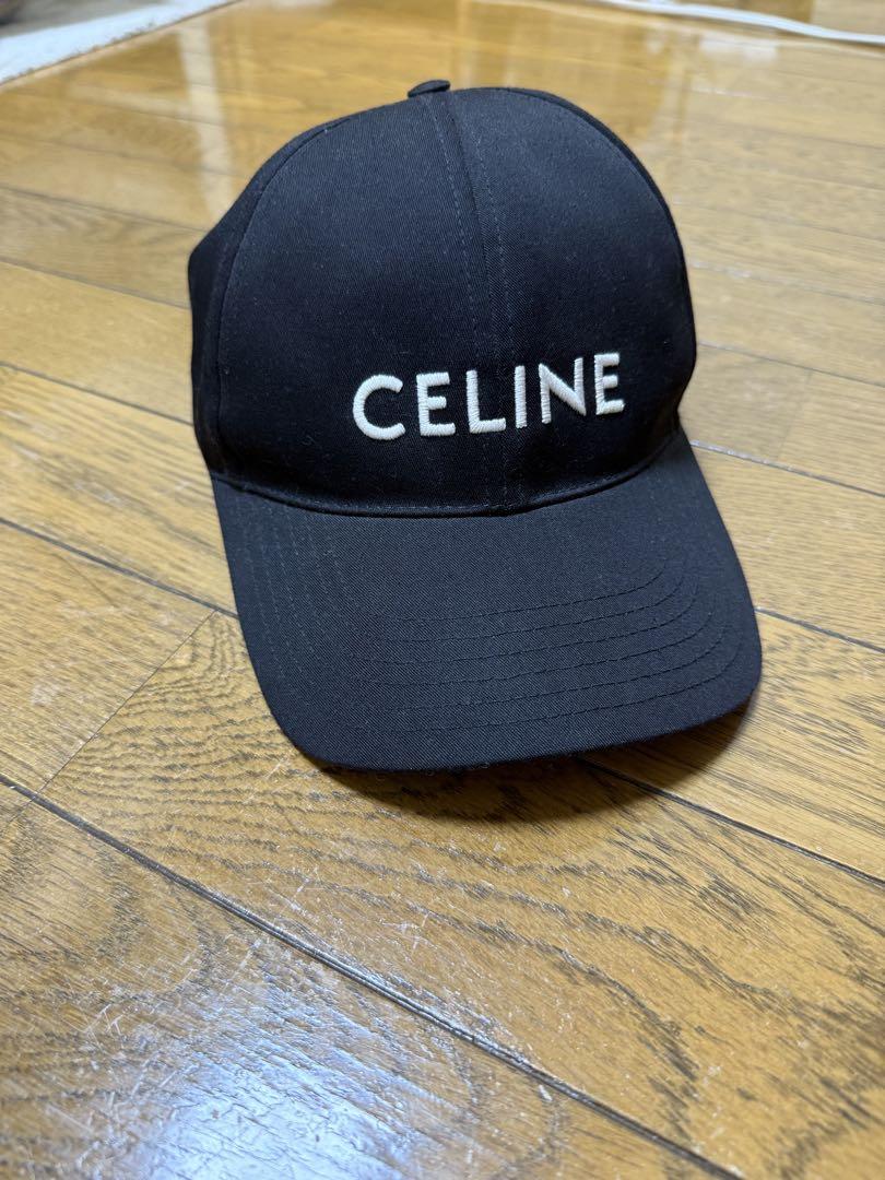 

[USED] CELINE Black Cap L