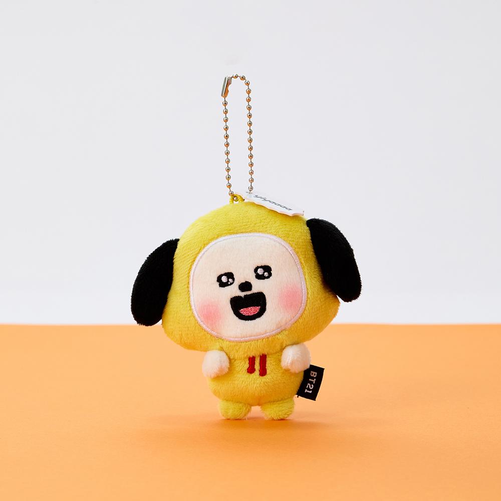 BT21 CHIMMY Today s Mood Fluttering Plush Doll Keychain