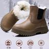 Men's Winter Warm Leather Snow Boots