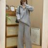 Gemütliches Pullover- & Weitbein-Hosen-Set - Herbst/Winter-Mode