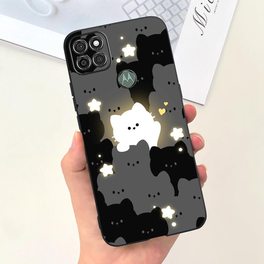 For Motorola Moto G9 Power G9 Play G9 Plus Case Black Liquid Silicone Bumper Soft TPU Marble Space Man Dragon Capa Coque Fundas