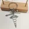 Heart-Shaped Angel Keychain for Medical Professionals