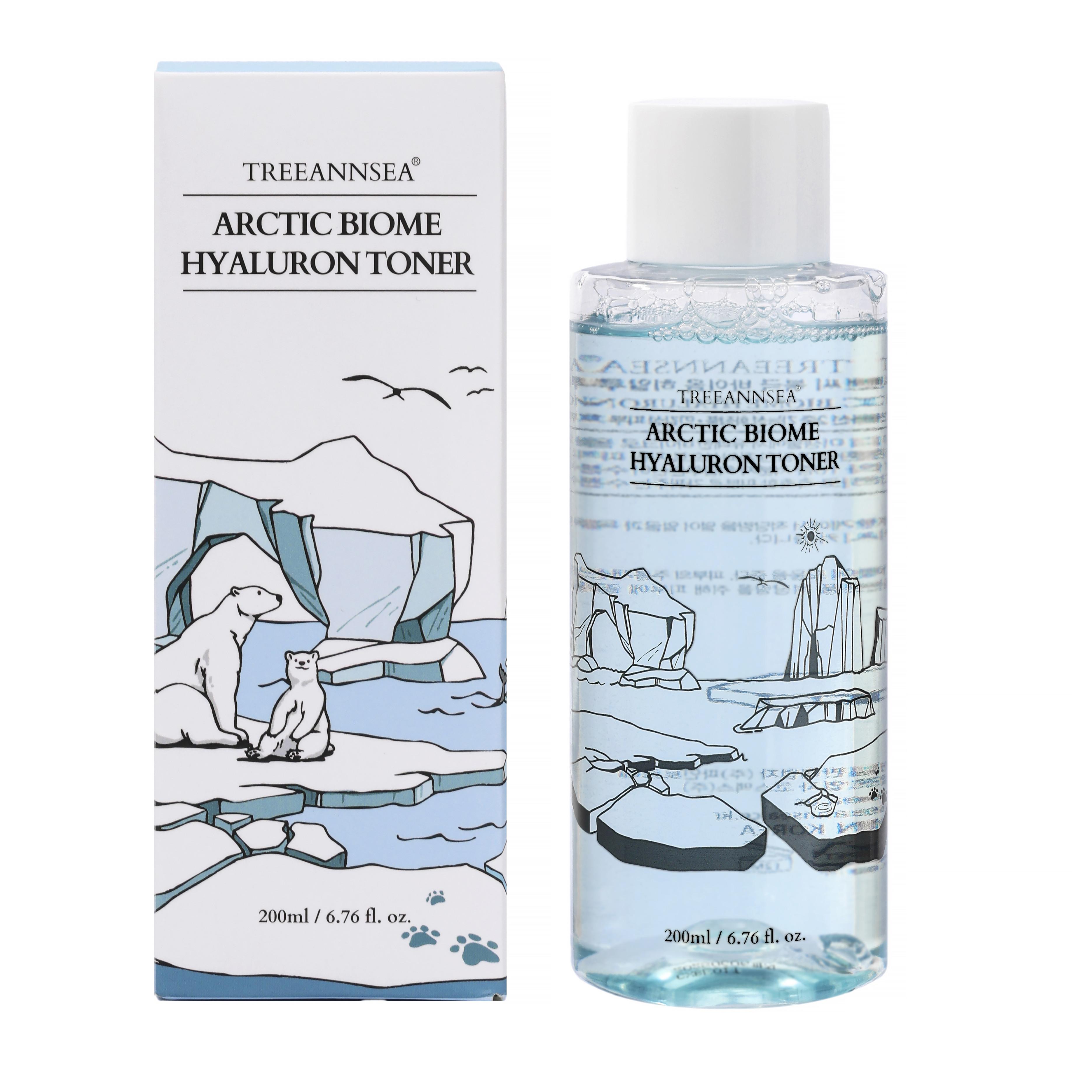Arctic Biome Hyaluronic Toner 200ml Transparent 200ml