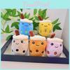 Cute Fruit Bubble Tea Cup Plush Keychain Adorable Cartoon Plush Toy For Kids
