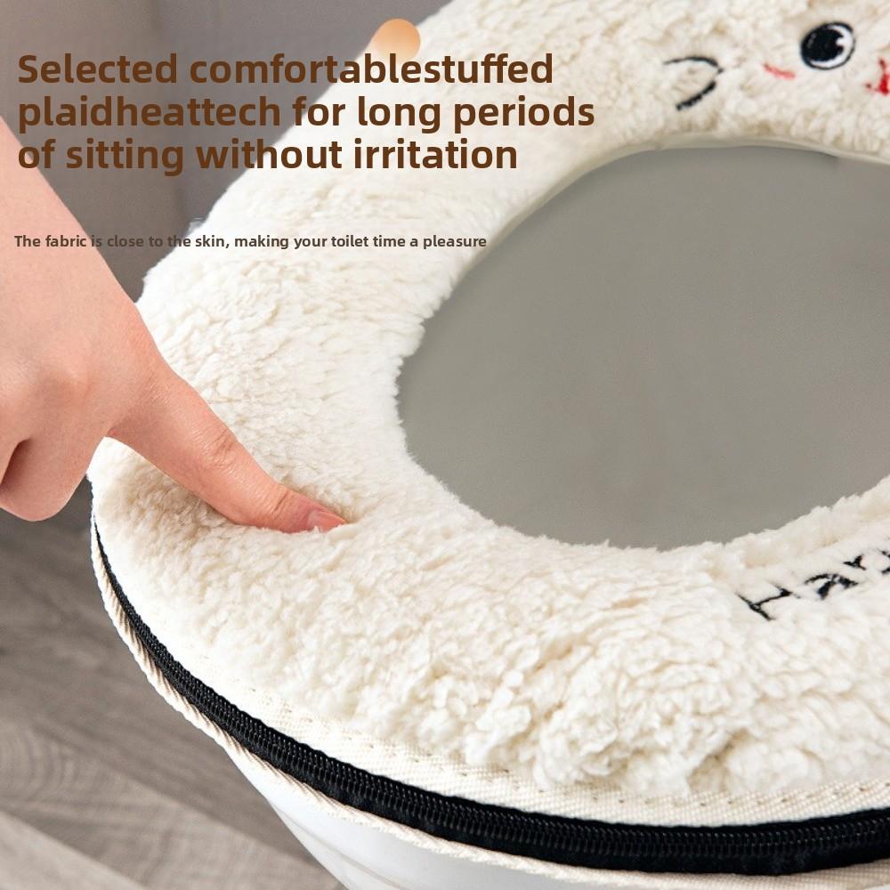 Soft Toilet Seat Cushion Cartoon Cat Toilet Seat Cover New Toilet Seat Pad  Universal