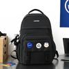Schoolbag Backpack Male Korean ins Trendy Brand University High School Student Large Capacity Backpack Female Junior High School Student Class Bag