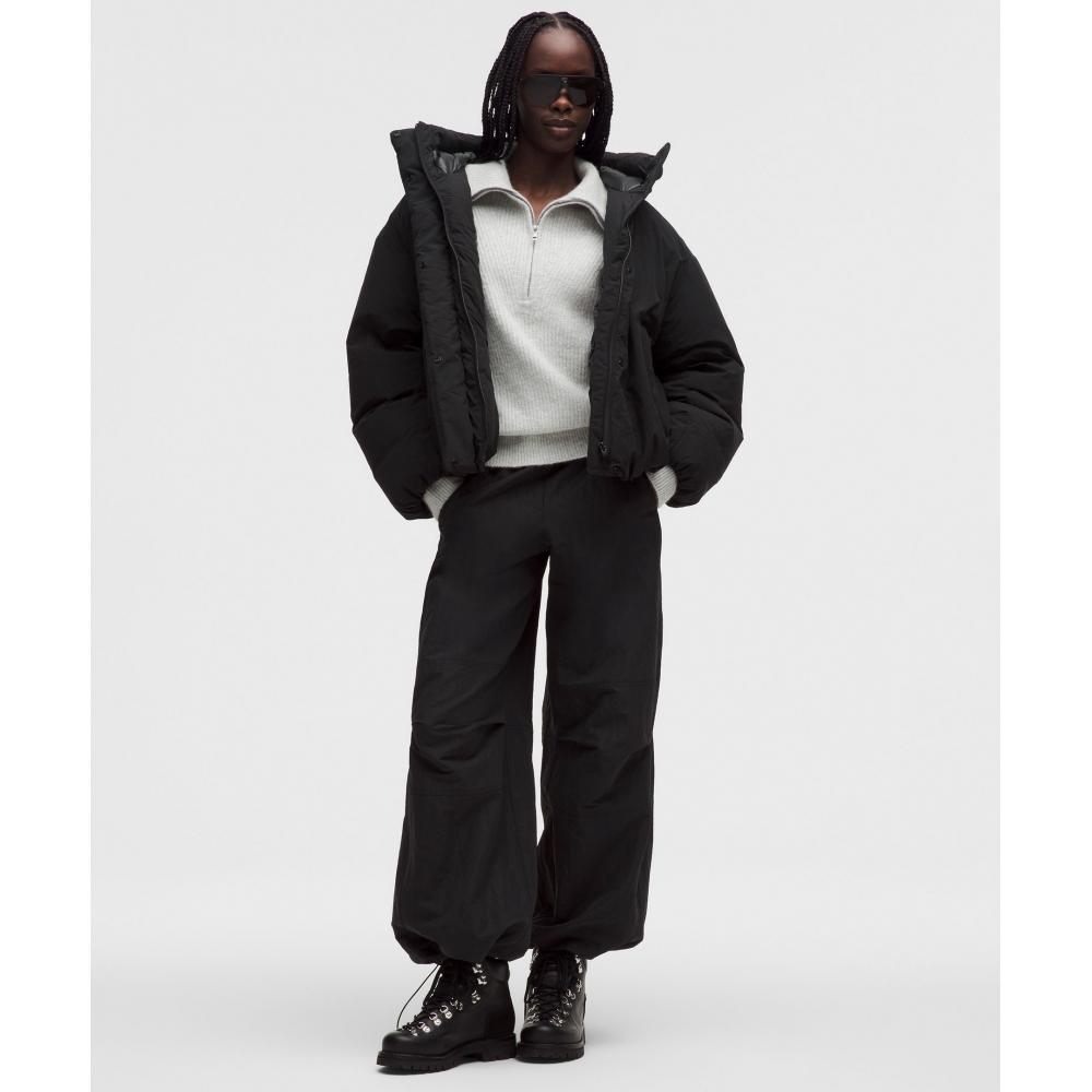 Lululemon Bubble Hem 600 Down Fill Puffer Jacket Black