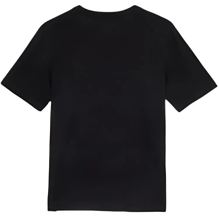 PUMA ESS T Shirts Men's Black Crew Neck Moderate Straight Fit (Unisex) T-Shirts 671260 01