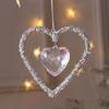 Festivale Crystal Hanging Ornament Luxurious Acrylic Christmas Hanging Decoration For Holiday Ambianc Enhancers