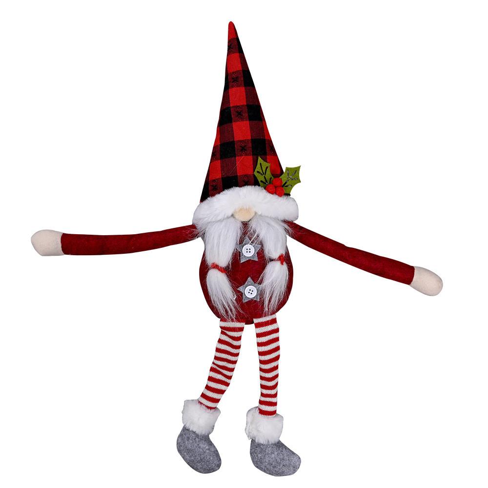 Curtain Christmas Adorable Hooks With Unique Forest Old Man Characters Perfect For Holiday Decor