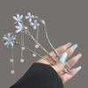 Women Hair Sticks with Flower New-Chinese Style Hair Stick for Festival Wedding Party Hair Decor
