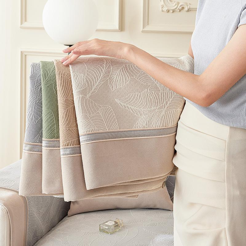 Chenille Sofa Cushion Four Seasons Universal Non-Slip New Sofa Cover Cloth Modern Light Luxury Anti-Scratching Sofa Cover Slipcover
