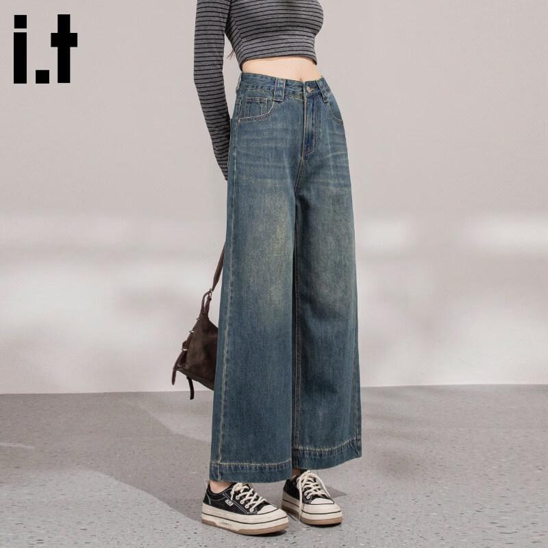 CHOCOOLATEit Women s High-Waist Straight-Leg Cropped Jeans XS