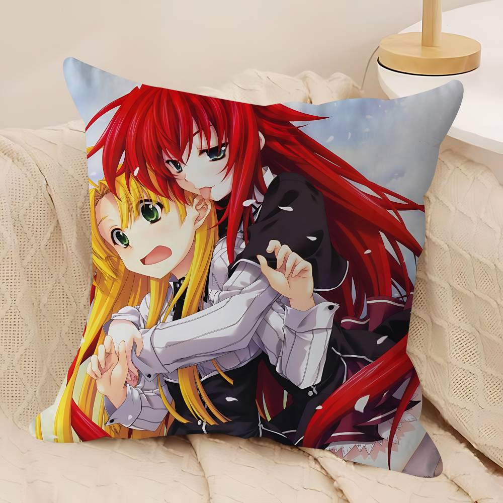 Anime H-High School DxD Față de pernă Husă de pernă pentru canapea Decorare cameră de acasă Cadou pentru copii