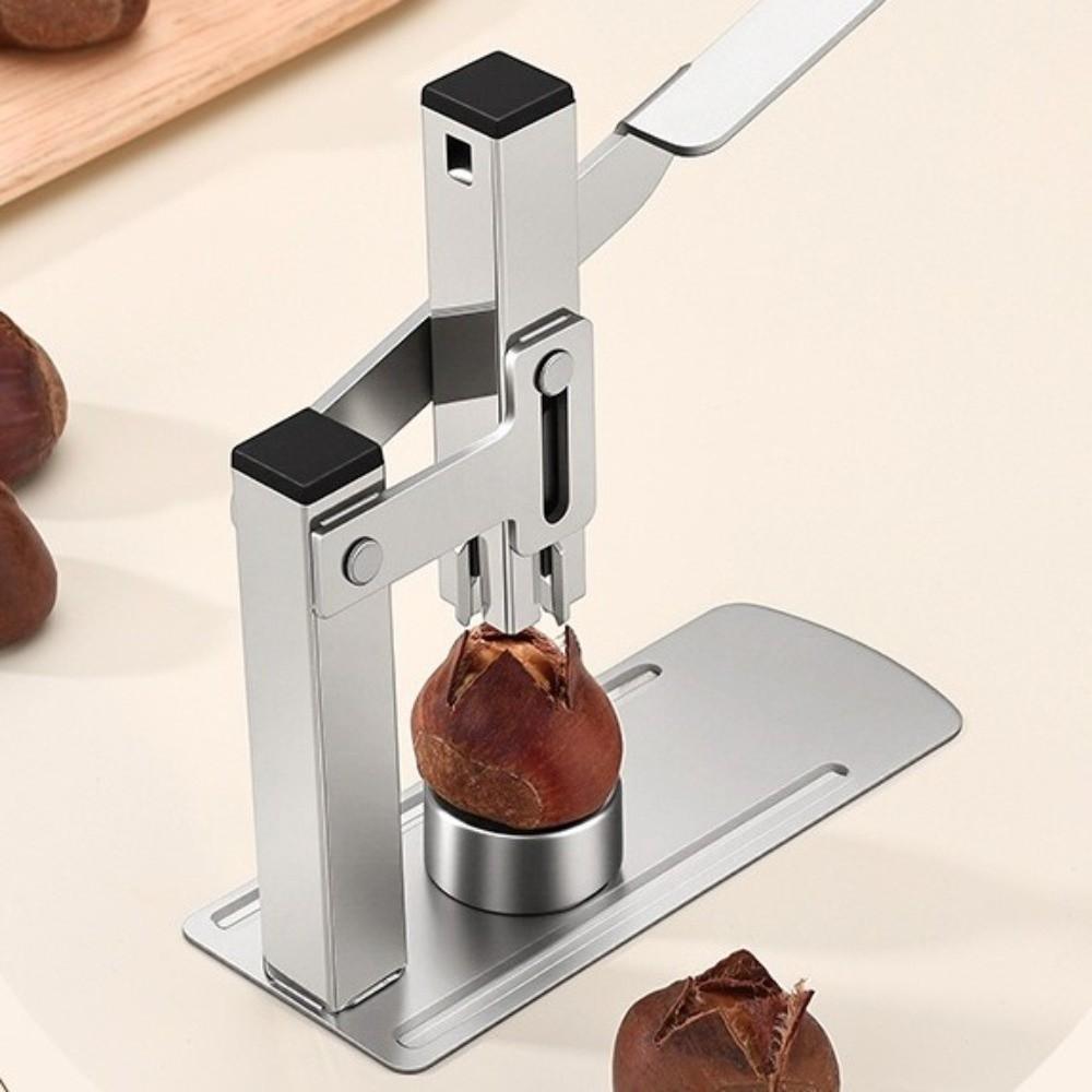 Labor-Saving Chestnut Peeler Stainless Steel Heavy-Duty Chestnut Cracker Walnut Clip Elderly