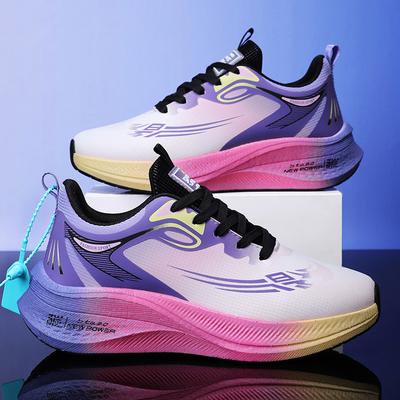 Scarpe da Ginnastica da Uomo Marathon con Ammortizzazione ad Aria Traspiranti e Leggere Comode Sportive Antiscivolo Scarpe da Ginnastica con Piastra in Carbonio