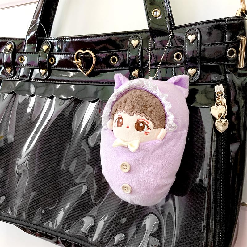 Fluffy Kigurumi Keychain Plush Otaku [For 10cm] Mint, Clothes, Activity, [Product]