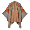 Women's jacquard thickened warm scarf shawl Yunnan Nepal travel photo shawl outside
