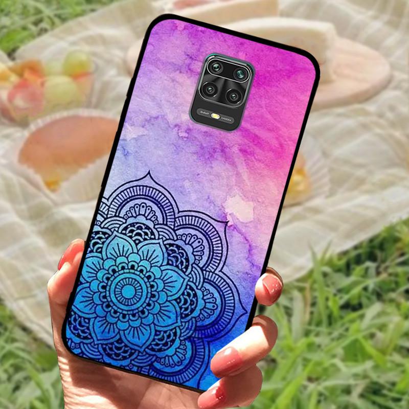 For Xiaomi Redmi Note 9 Cases Soft TPU Silicon Cartoon Phone Back Cover On Redmi Note 9 Pro Coque Note 9s Note 9 s Bumper Fundas
