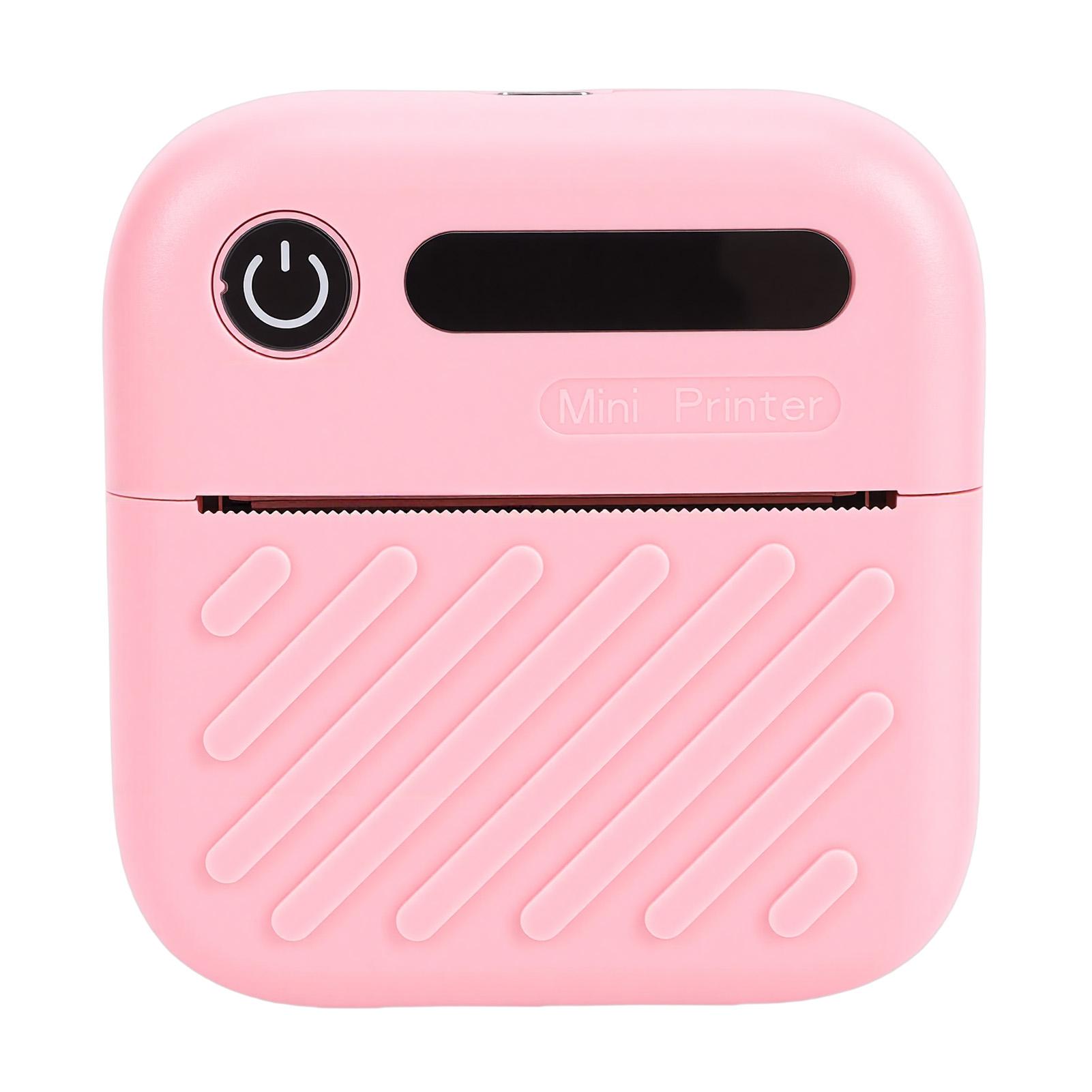 

Thermal Sticker Printer 200DPI APP Control Portable Inkless Bluetooth Sticker Maker for Study Notes Labels