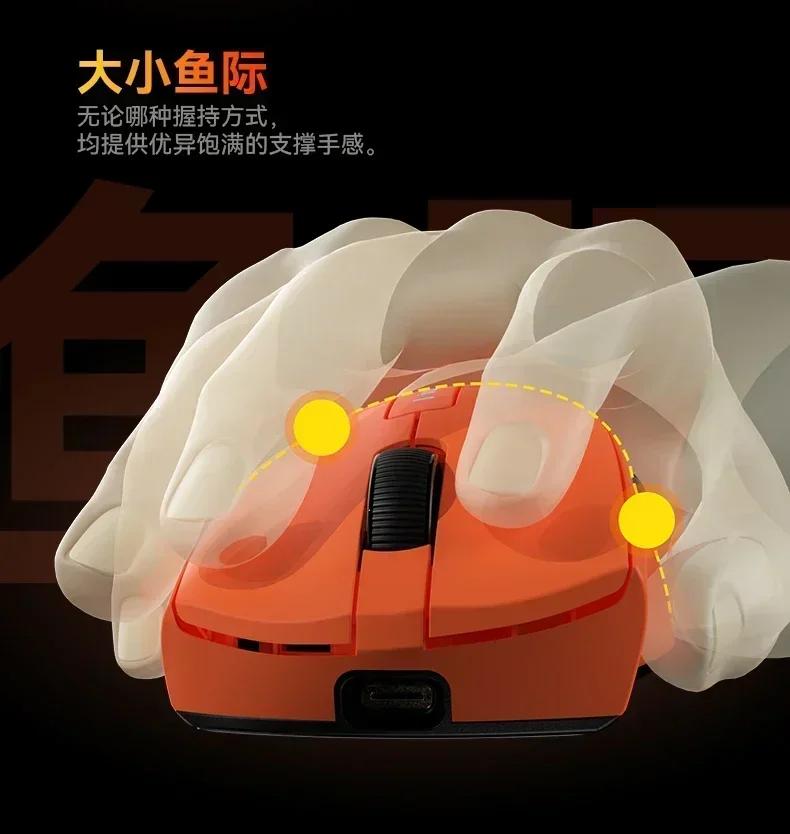 Incott G24 Pro Wireless Mouse Gaming Mouse 2 Mode Light Weight Mouse 2.4g Paw3950 Support 8k Receiver 32000dpi Gaming Mouse Gift