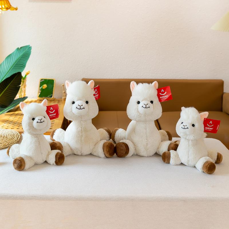 Super Cute Alpaca Doll Creative Home Ornament Doll Soothing Pillow Children's Holiday Gift Grab Machine
