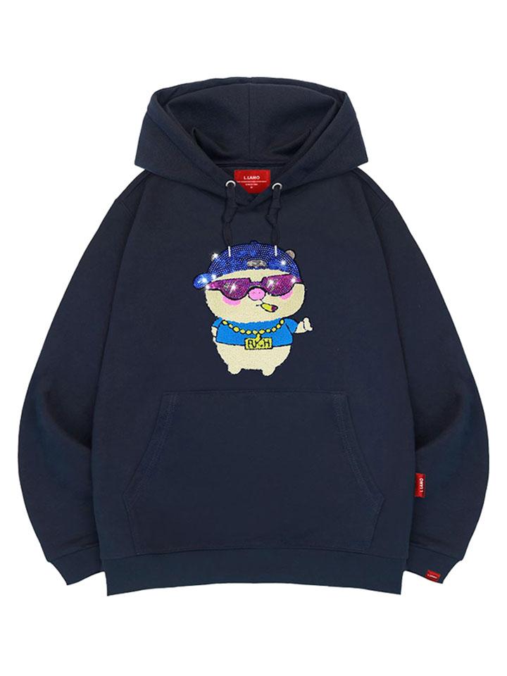 Boucle Pig Hoodie Unisex Big Size M~4Xl (Type A)