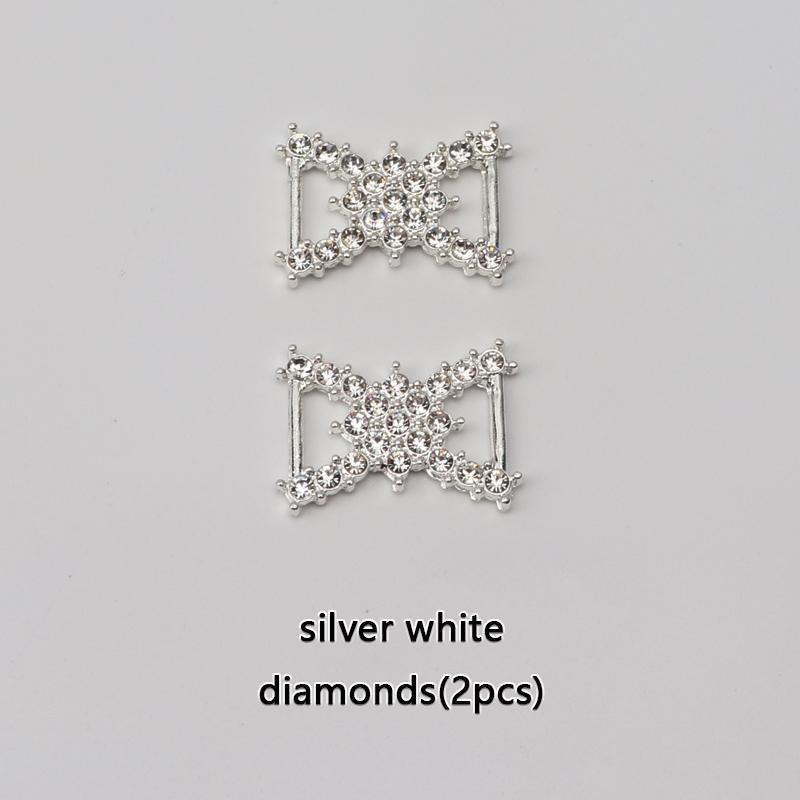 luxury Rhinestone AF1 Shoe Charms Colorful Diamond Sneaker Charms Girl Shoe decoration DIY Shoelaces Buckles shoes accesories