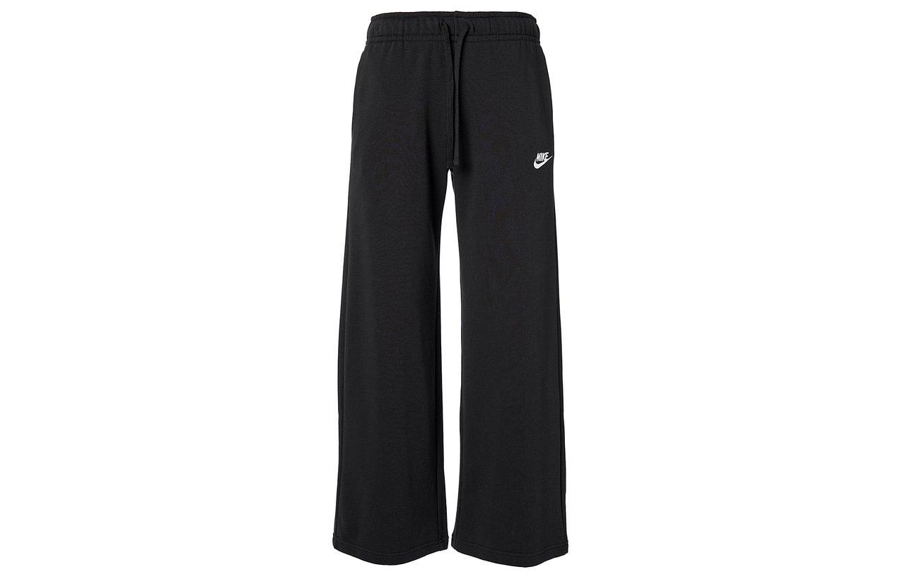 Nike Women s Mid-Rise Wide-Leg Sweatpants Black FB2728-010 XL